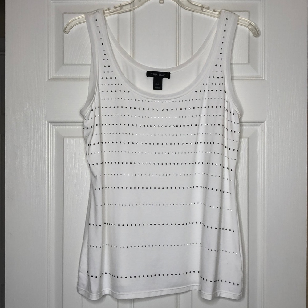 ❤️3/$20 White House Black Market tank top Sz xl